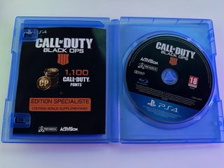 Call of Duty Black Ops 4 PS4 Edición Especialista