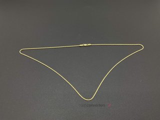 cadena oro 18k 24cm
