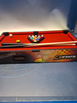Mini mesa de billar, Stats