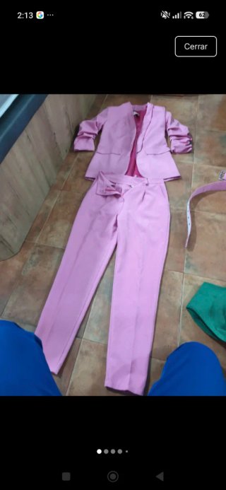 Chaqueta rosa talla S