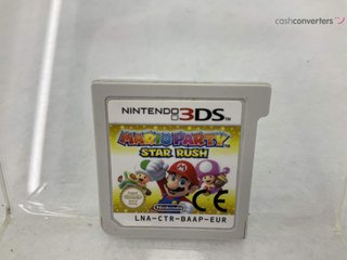 mario party star rush 3ds