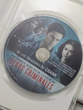 DVD Juegos Criminales