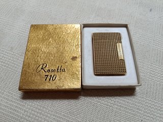 Isqueiro Dourado Rosetta 710