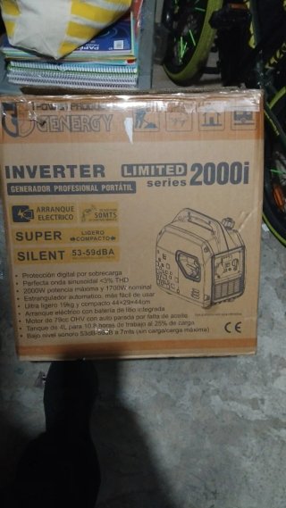Generador Eléctrico GENERGY LIMITED 2000i