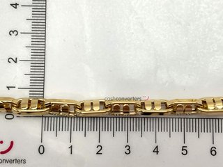 cadena oro 18k 35cm