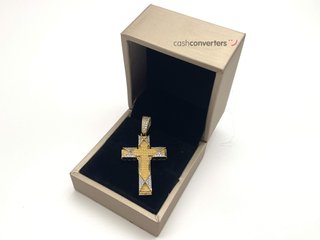 crucifijo oro 18k