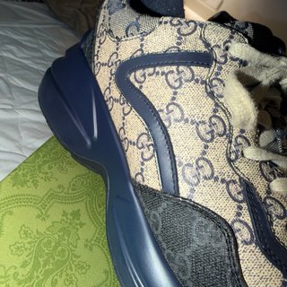 Zapatillas Gucci Marrón y Negro talla 40: usa 40.0