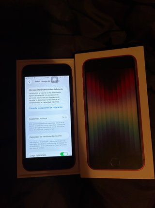iPhone SE (3ª gen) Rojo