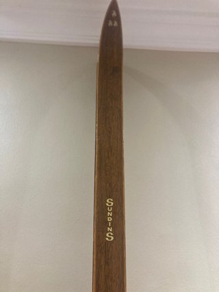 Esquís Antiguos Madera Sundins