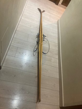 Esquís Antiguos Madera Sundins