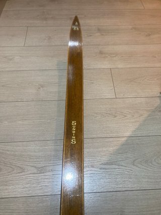 Esquís Antiguos Madera Sundins