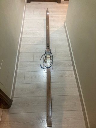 Esquís Antiguos Madera Sundins