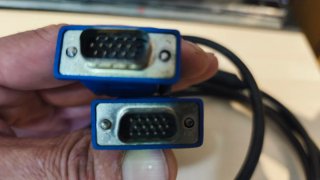 Cable VGA Monitor Azul