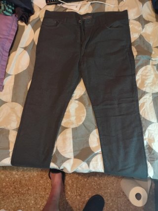 Pantalón de vestir Zara mujer gris