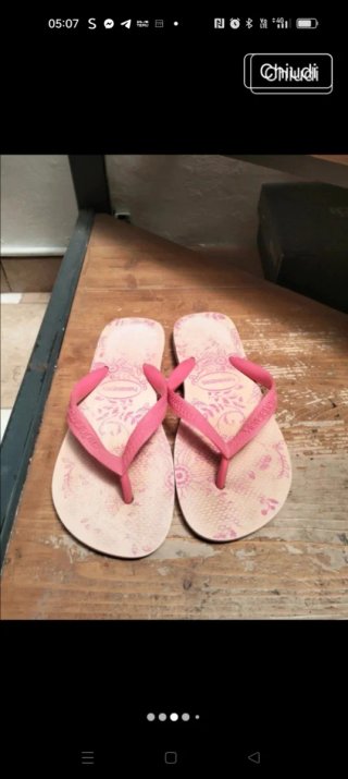 Infradito Havaianas Beige e Rosa