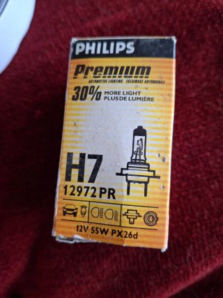 Bombilla Philips H7 Premium 12972PR