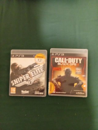 Consola PlayStation 3 Negra y varios juegos
