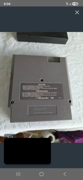 Nintendo NES + 3 juegos
