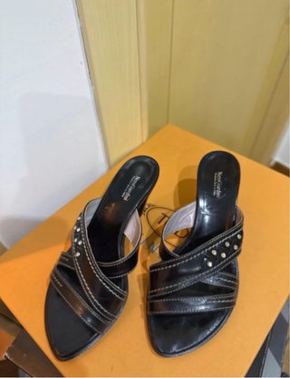 Sandali NeroGiardini Pelle Neri Donna