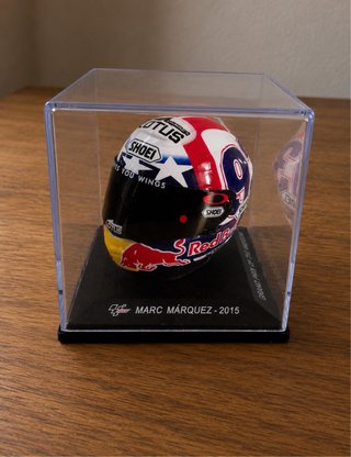 Maqueta Casco Marc Márquez 2015 las americas