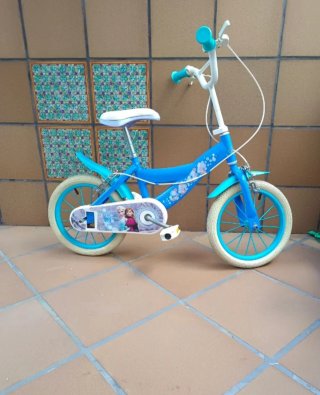 Bicicleta niña Frozen