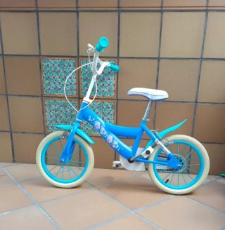 Bicicleta niña Frozen