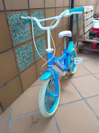 Bicicleta niña Frozen
