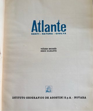 9 Volumi Atlante Genti Natura Civiltà De Agostini