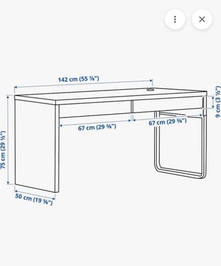 Escritorio Ikea Micke Blanco