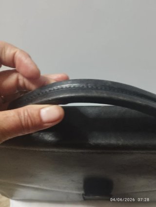 Maletín vintage negro