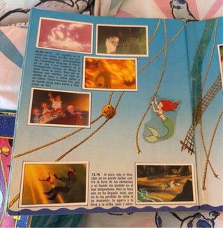 Album Cromos La Sirenita Disney Panini
