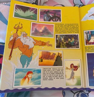 Album Cromos La Sirenita Disney Panini