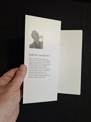 Gabriel Josipovici. Infinito. La historia de un...