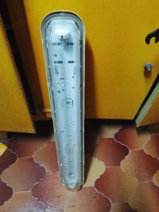 Plafoniera 1 Luce Vetro/Plastica