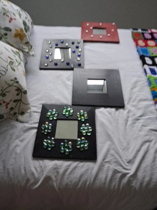 4 Espejos Ikea 26x26cm