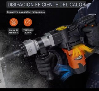 NUEVO! Martillo demoledor 1400W cinceles y maletín