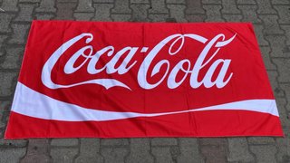 Telo Coca Cola rosso e bianco