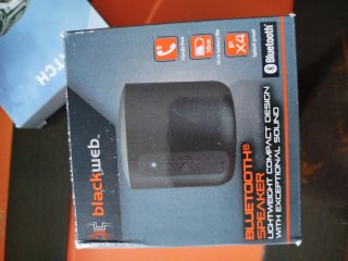 Altavoz Bluetooth Blackweb Compacto IPX4