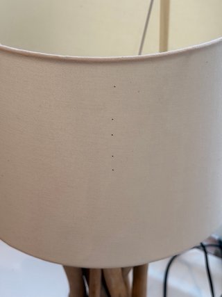 Lámpara de mesa Maisons du Monde madera