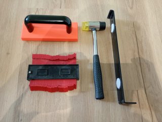 Kit herramientas colocacion suelo spc laminado