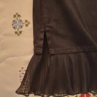 Vestido Bantik juvenil M negro bordado