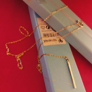 Collar Plata 925 Baño Oro 18k vintage