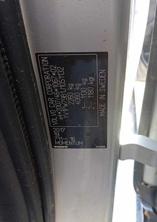 8.0jx17 llanta volvo v90 kombi inscription 452169