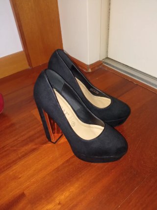 Zapatos de tacón Marypaz negros talla 36