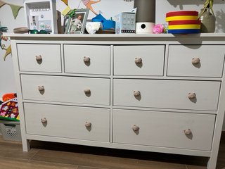 Cómoda Hemnes Ikea Madera Blanca