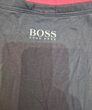 Camiseta Boss Hugo Boss Talla S Gris/ azul
