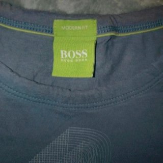 Camiseta Boss Hugo Boss Talla S Gris/ azul
