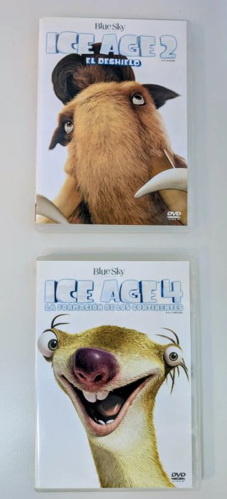 Pack 2 DVDs Ice Age: 2 y 4 (Español)
