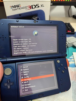 Nintendo New 3DS XL Azul Doble IPS