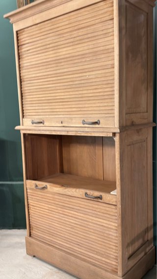 mueble de persiana (tambour cabinet) Archivador